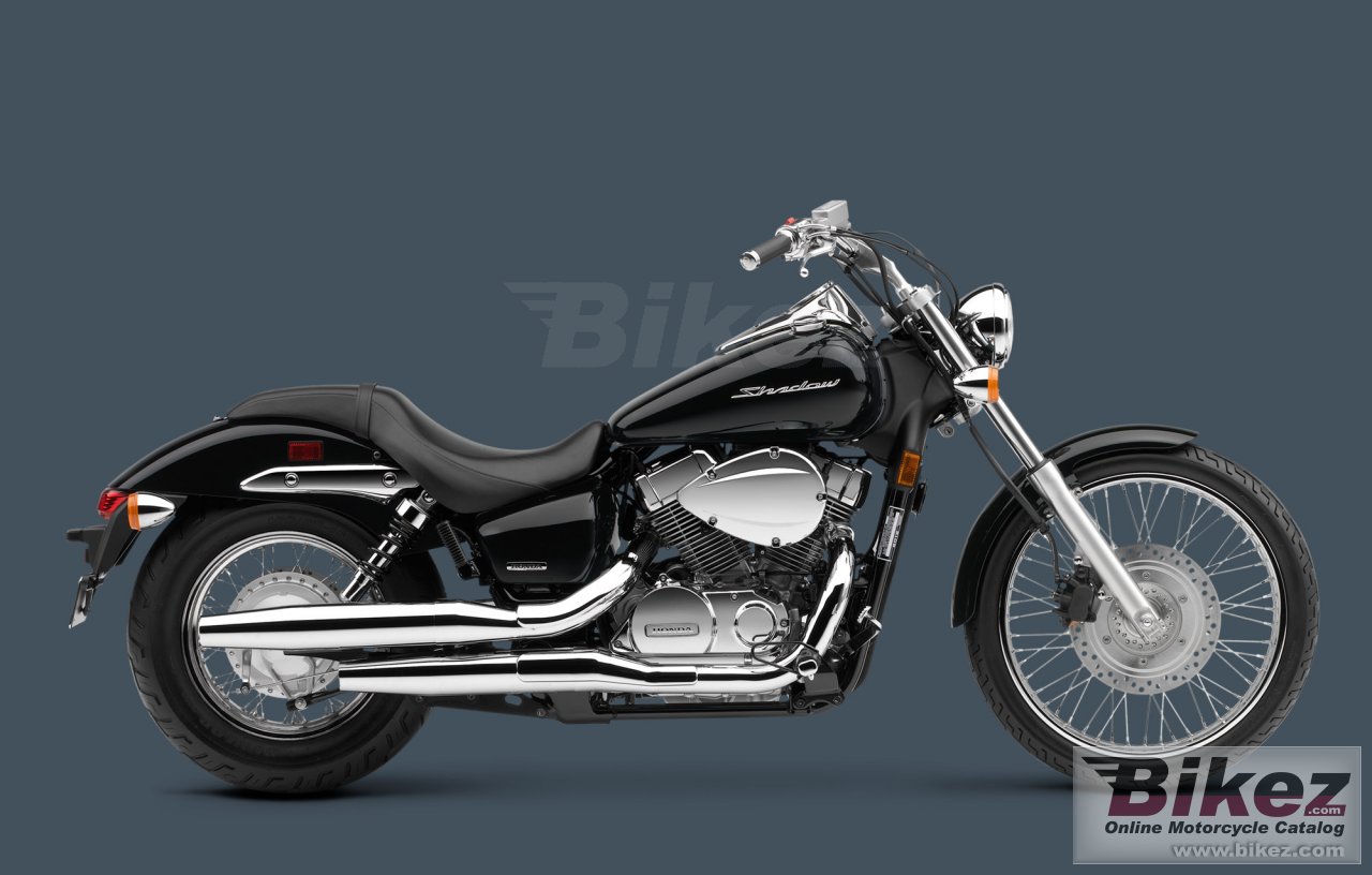 Big Honda shadow spirit 750 picture and wallpaper from Bikez.com